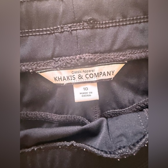 Black Drawstring Waistband classic Apparel Jogger  Pant size 10 - Picture 9 of 16